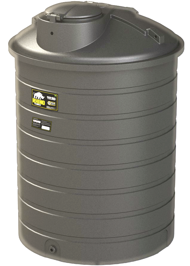 Rhino closed top water tank